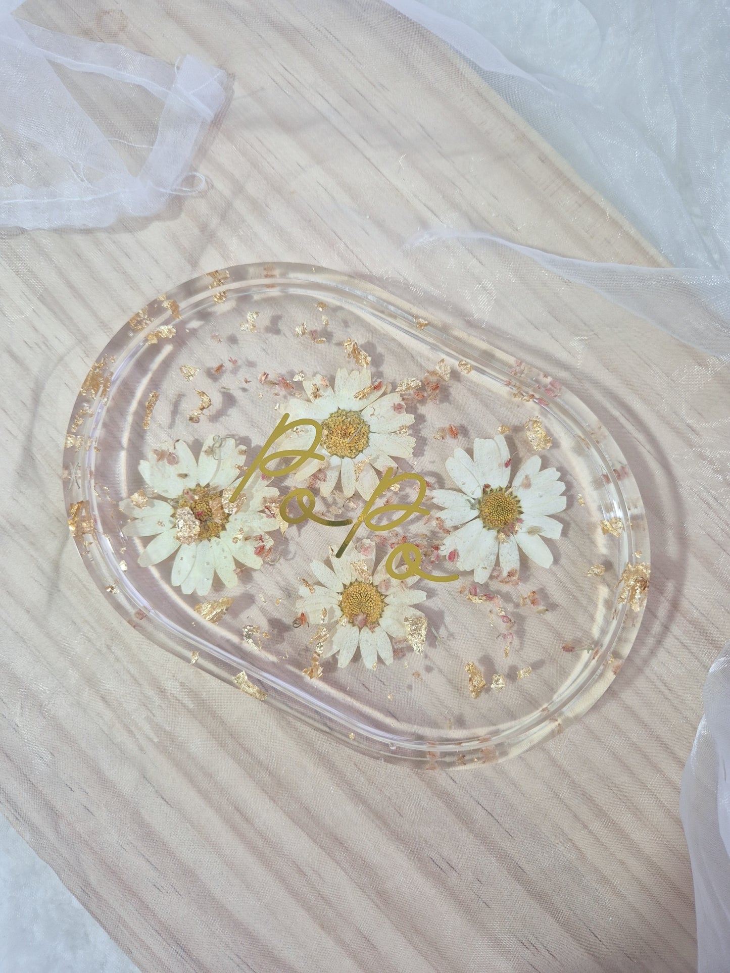Floral Eternal Halo Coaster