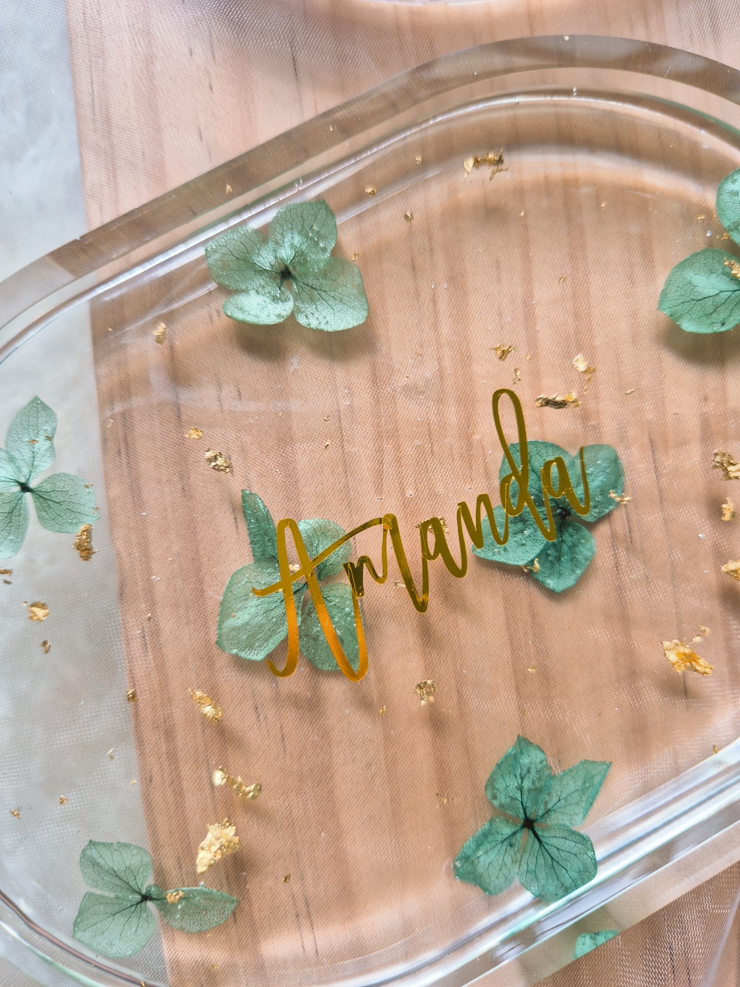 Glacielle Fleur Halo Coaster