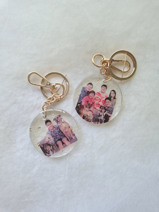 Customised Round Keychain
